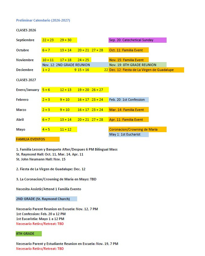 prelimrecalendar26 27